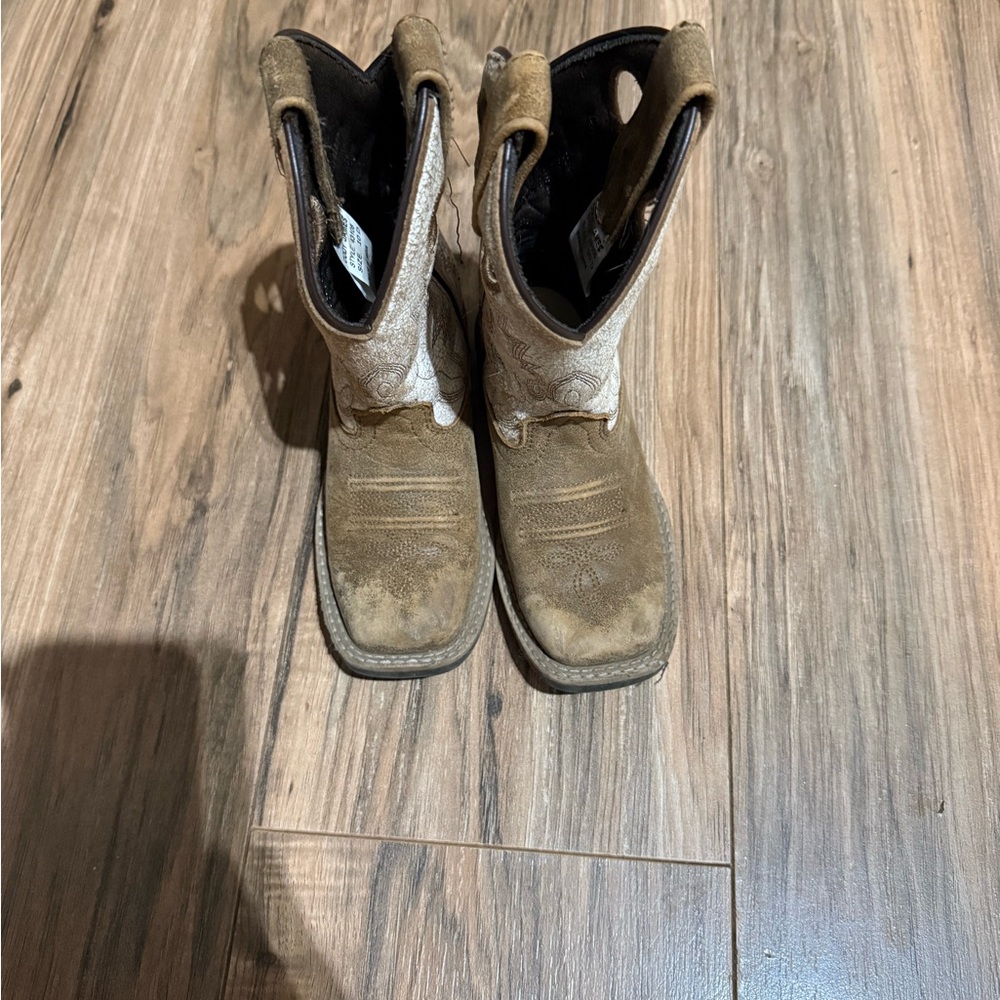 Children's Western Tan Boots